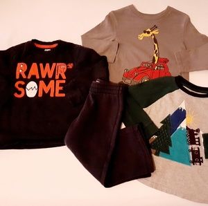 Lot bundle Long sleeve boys 3t shirts tops clothes